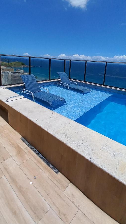 Loft Smart Farol Da Barra, Piscina Rooftop, Beira Mar No Farol Da Barra Salvador da Bahia Exterior foto